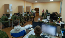 встреча социального блока со служащими Пункта отбора на военную службу по контракту города Смоленска - фото - 1